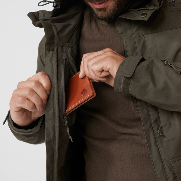 Férfi kabát Fjällräven Lappland Hybrid Dark Olive 4 Férfi kabát Fjällräven Lappland Hybrid Dark Olive 4