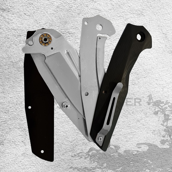 Összecsukható kés Dellinger Coyotte Flipper - fekete 4 Összecsukható kés Dellinger Coyotte Flipper - fekete 4